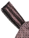 2PCS 1950s Polka Dot Bowknot Lace Strap Dress, classic vintage style elegant retro fashion - Image 7