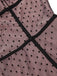 2PCS 1950s Polka Dot Bowknot Lace Strap Dress, classic vintage style elegant retro fashion - Image 9
