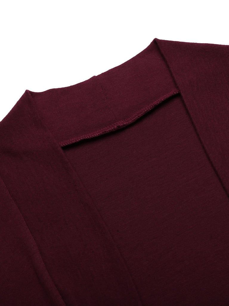 2PCS 1960s Velvet Bodycon Dress: timeless style reimagined