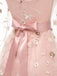 3/4 Sleeve 1950s Floral Embroidery Dress, classic 1950s style elegant retro fashion - Image 9