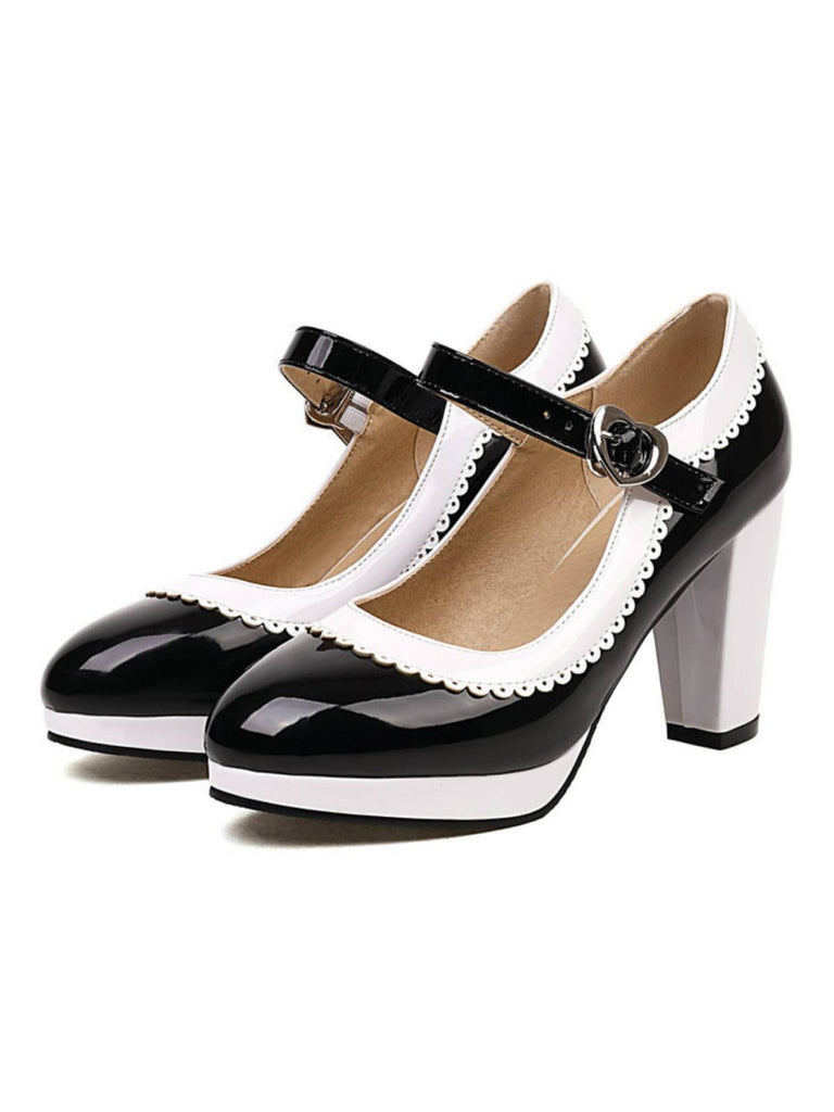 Ankle Strap Chunky Heels Mary Jane Shoes: timeless style reimagined