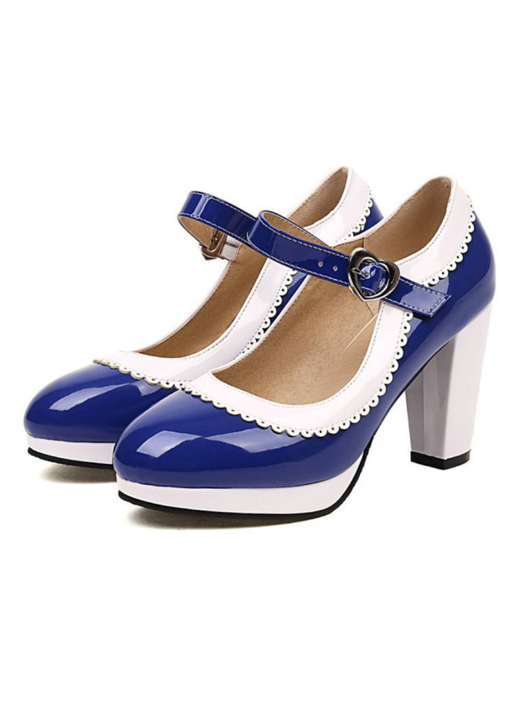 Ankle Strap Chunky Heels Mary Jane Shoes: timeless style reimagined