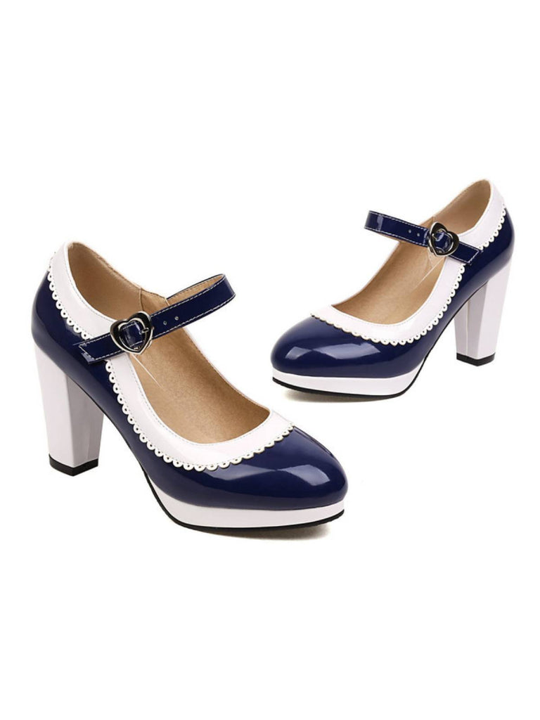 Ankle Strap Chunky Heels Mary Jane Shoes: timeless style reimagined