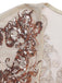 Apricot 1920s Sequined Maxi Cover-ups Dress — vintage elegance for the modern woman