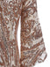 Apricot 1920s Sequined Maxi Cover-ups Dress: timeless style reimagined