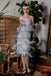 Belted Gray 1920s Fringe Gatsby Dress-US Warehouse - vintage dress, retro fashion, Gatsby party