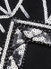 Black 1920s Geometric Sequined Dress: timeless style reimagined