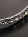 Black 1920s Leaf Flapper Headband: elegant vintage style