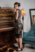 Black 1920s Sequined Flapper Dress: timeless style reimagined