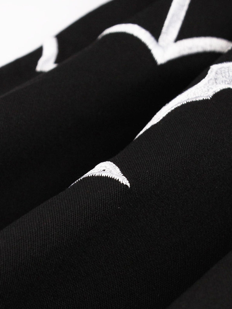 Black 1950s Bat Swing Dress: timeless style reimagined