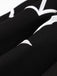 Black 1950s Bat Swing Dress: timeless style reimagined
