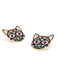 Black 1950s Halloween Cat Earring, vintage fashion, retro style - perfect for women who love vintage and retro fashion
