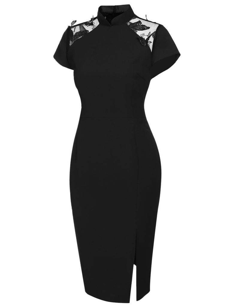 1960s Butterfly Backless Pencil Dress | 1960s | vintage dress, retro fashion