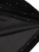 Black 1960s Off-Shoulder Rhinestones Velvet Dress, vintage dress, retro fashion - perfect for women who love vintage and retro fashion