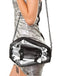 Black Halloween Coffin Chain Bag - vintage fashion, retro style, classic black