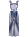 1930s Striped Ruffle Jumpsuit | 1930s | vintage romper, retro jumpsuit
