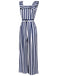1930s Striped Ruffle Jumpsuit | 1930s | vintage romper, retro jumpsuit
