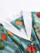 Blue 1950s Button Comics Swing Dress: timeless style reimagined