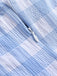 Blue 1950s Spaghetti Strap Plaid Dress — vintage elegance for the modern woman