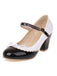 Bowknot Chunky Heels Mary Jane Shoes — vintage elegance for the modern woman