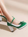 Bowknot Chunky Heels Mary Jane Shoes — vintage elegance for the modern woman