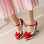 Bowknot Chunky Heels Mary Jane Shoes: timeless style reimagined