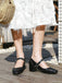 Chunky Heels Mary Jane Shoes — vintage elegance for the modern woman