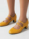 Double Buckle Heels Mary Jane Shoes — vintage elegance for the modern woman