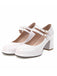 Double Buckles Mary Jane Heels Shoes: timeless style reimagined