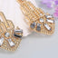 Gold 1920s Hollow Out Dangle Earrings — vintage elegance for the modern woman