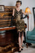 Gold 1920s Sequined Flapper Dress: where 1920s romance meets her modern spirit