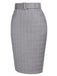 1960s Plaid Belt Pencil Skirt | 1960s | vintage skirt, retro style
