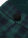 Green 1930s Plaid Turtleneck Fishtail Dress: timeless style reimagined