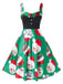 1950s Christmas Cat Swing Dress | 1950s | vintage dress, retro fashion