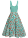 Green 1950s Romper & Cherry Skirt: timeless style reimagined