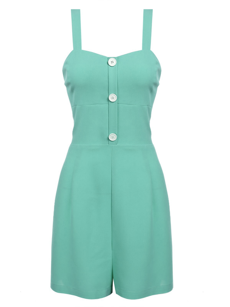 Green 1950s Romper & Cherry Skirt — vintage elegance for the modern woman