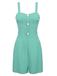 Green 1950s Romper & Cherry Skirt — vintage elegance for the modern woman