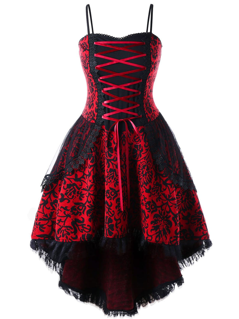 Halloween Gothic Lace Steampunk Dress: timeless style reimagined