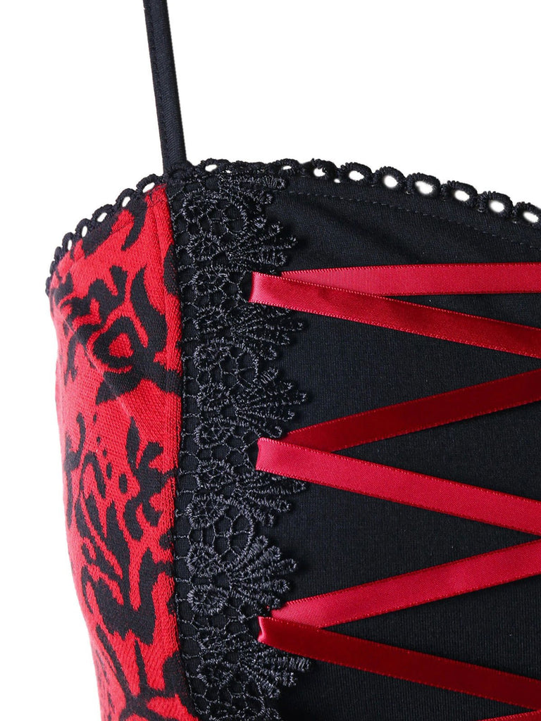 Halloween Gothic Lace Steampunk Dress: timeless style reimagined