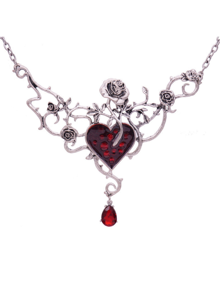 Halloween Heart Alloy Vintage Necklace: timeless style reimagined