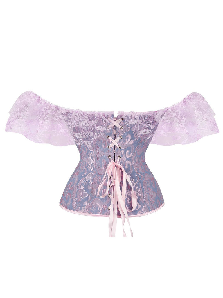 Halloween Steampunk Lace Gothic Corset — vintage elegance for the modern woman