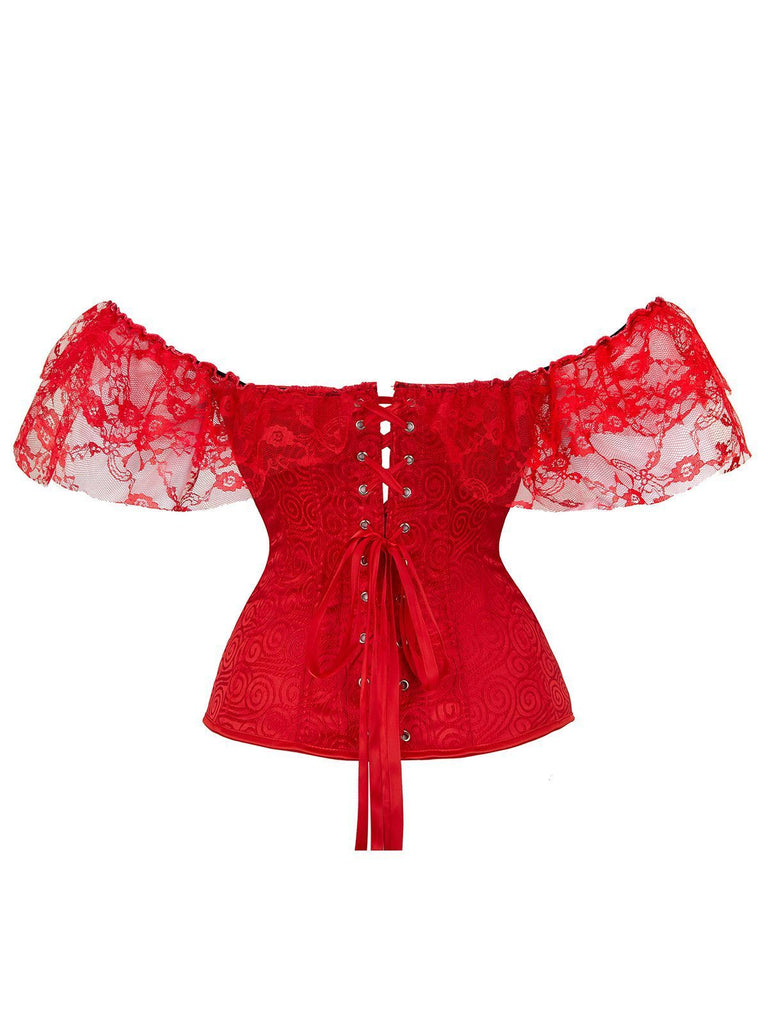 Halloween Steampunk Lace Gothic Corset: timeless style reimagined
