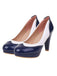 Mary Jane Patchwork High Heels Shoes: timeless style reimagined