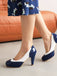Mary Jane Patchwork High Heels Shoes: timeless style reimagined