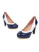 Mary Jane Patchwork High Heels Shoes — vintage elegance for the modern woman