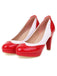 Mary Jane Patchwork High Heels Shoes — vintage elegance for the modern woman