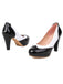 Mary Jane Patchwork High Heels Shoes — vintage elegance for the modern woman