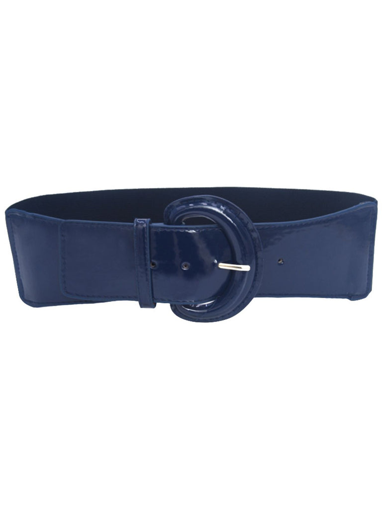 Patent Leather D-Ring Belts — vintage elegance for the modern woman