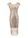 Pink 1920s Sequin Fringed Dress: timeless style reimagined