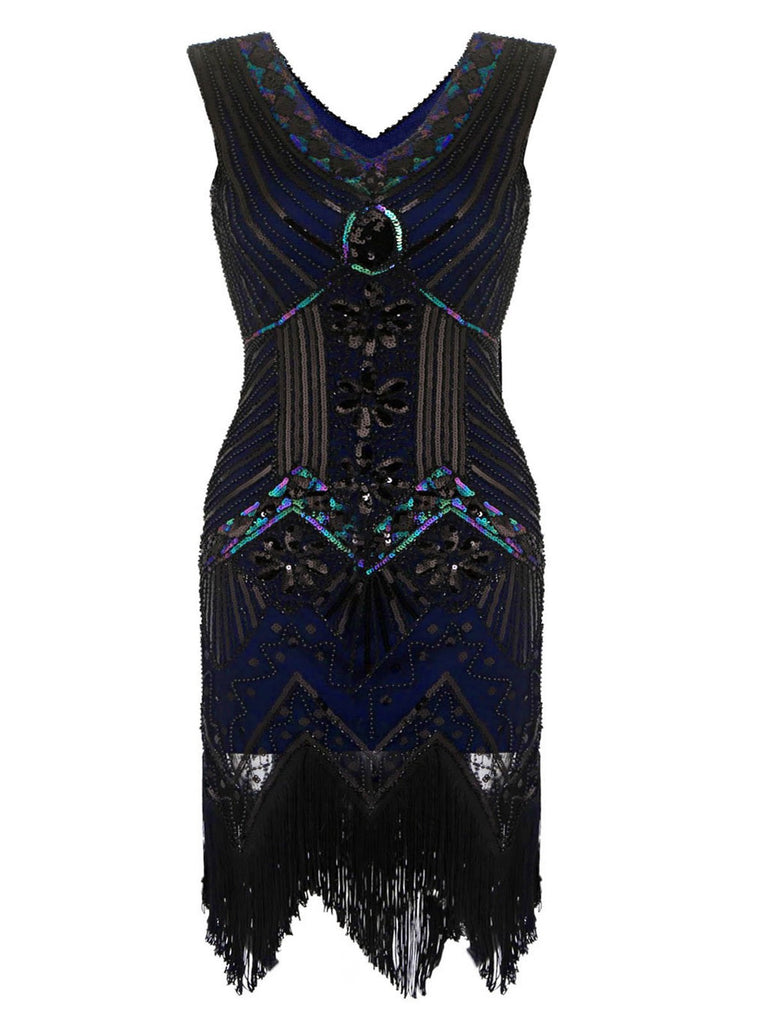 Plus Size 1920s Sequined Dress: timeless style reimagined
